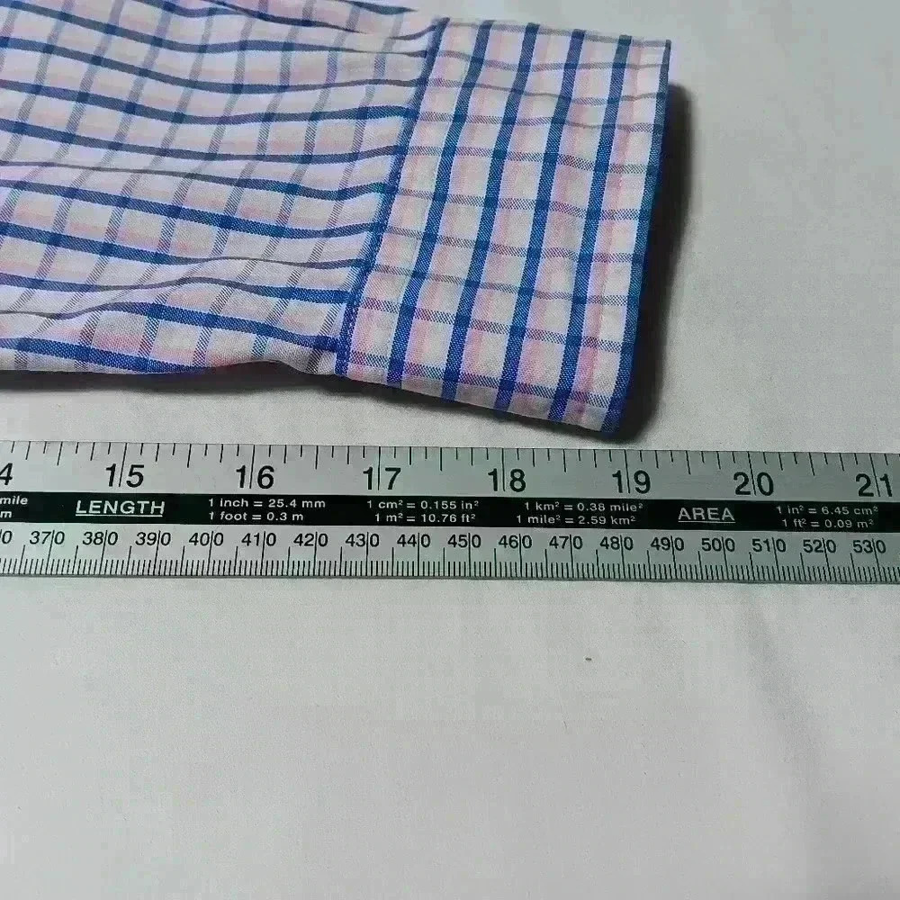 Ralph Lauren Classic Fit Long Sleeve Button down Perform shirt. Men's size 16.5 - Picture 5 of 6